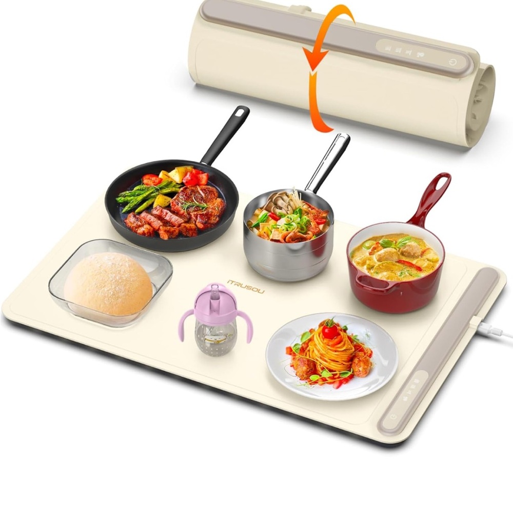 Last One! NIB Multifunctional Electric Warming Pad for Food. Premium 3 Level.